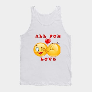 Emoji love emoji art emoji funny Tank Top